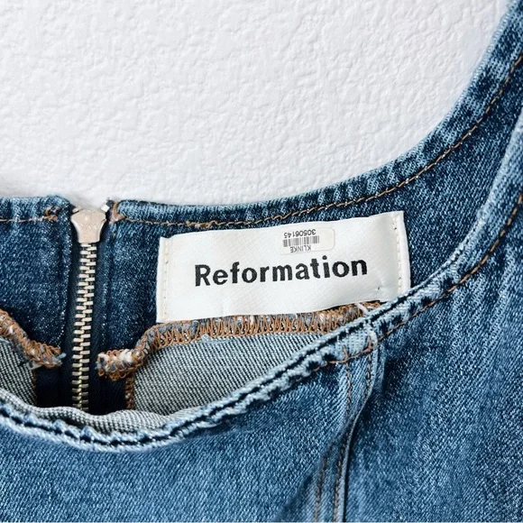 Reformation Parker Denim Dress - Picture 4 of 8
